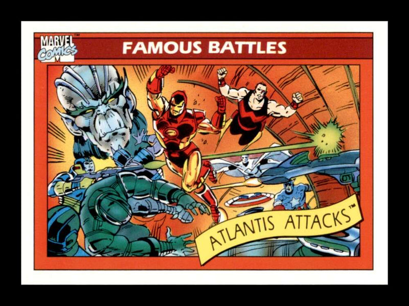 Load image into Gallery viewer, 1990 Impel Marvel Universe Atlantis Attacks #104  Image 1
