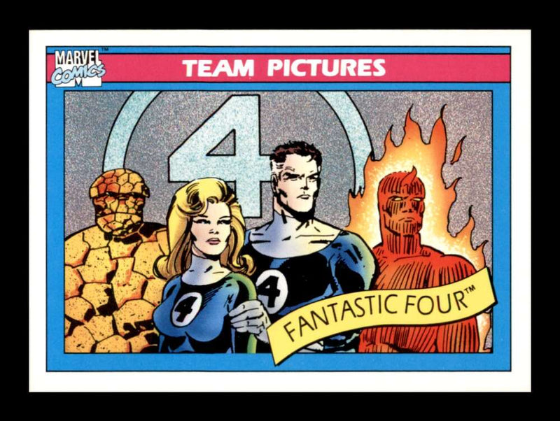 Load image into Gallery viewer, 1990 Impel Marvel Universe Fantastic Four #137 Team Pictures  Image 1
