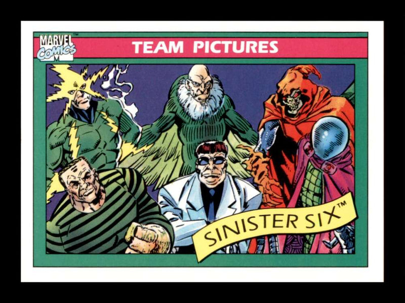 Load image into Gallery viewer, 1990 Impel Marvel Universe Sinister Six #146 Team Pictures  Image 1
