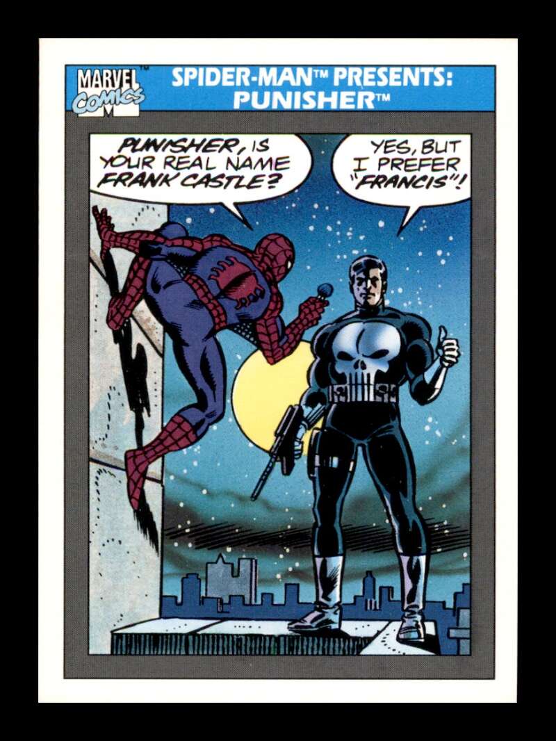 Load image into Gallery viewer, 1990 Impel Marvel Universe Spider-Man Presents: Punisher #155  Image 1
