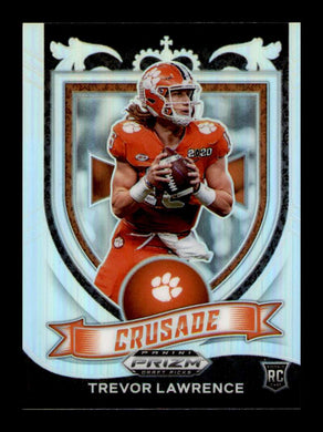 2021 Panini Prizm Draft Silver Prizm Trevor Lawrence 