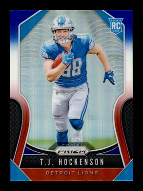 2019 Panini Prizm Red White Blue Prizm T.J. Hockenson 