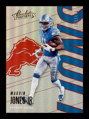 2018 Panini Absolute Spectrum Red Marvin Jones Jr. 