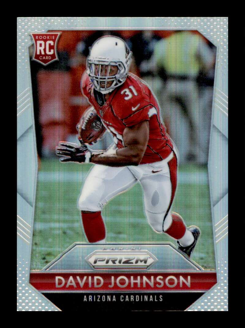 Load image into Gallery viewer, 2015 Panini Prizm Silver Prizm David Johnson #224 Rookie RC Short Print SP Arizona Cardinals  Image 1
