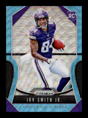 2019 Panini Prizm Blue Wave Prizm Irv Smith Jr. 