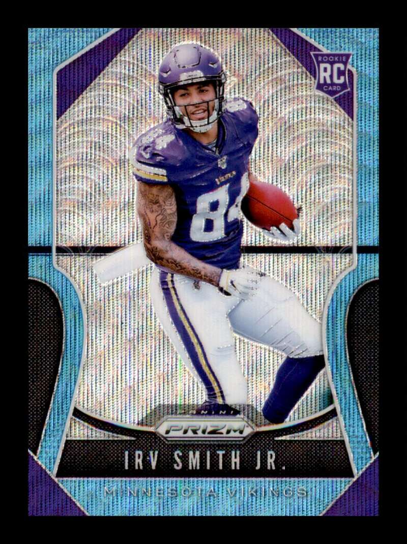 Load image into Gallery viewer, 2019 Panini Prizm Blue Wave Prizm Irv Smith Jr. #366 Rookie RC SP /199 Minnesota Vikings  Image 1
