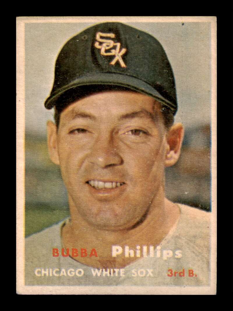 Load image into Gallery viewer, 1957 Topps John Phillips #395 Surface Dents Chicago White Sox  Image 1
