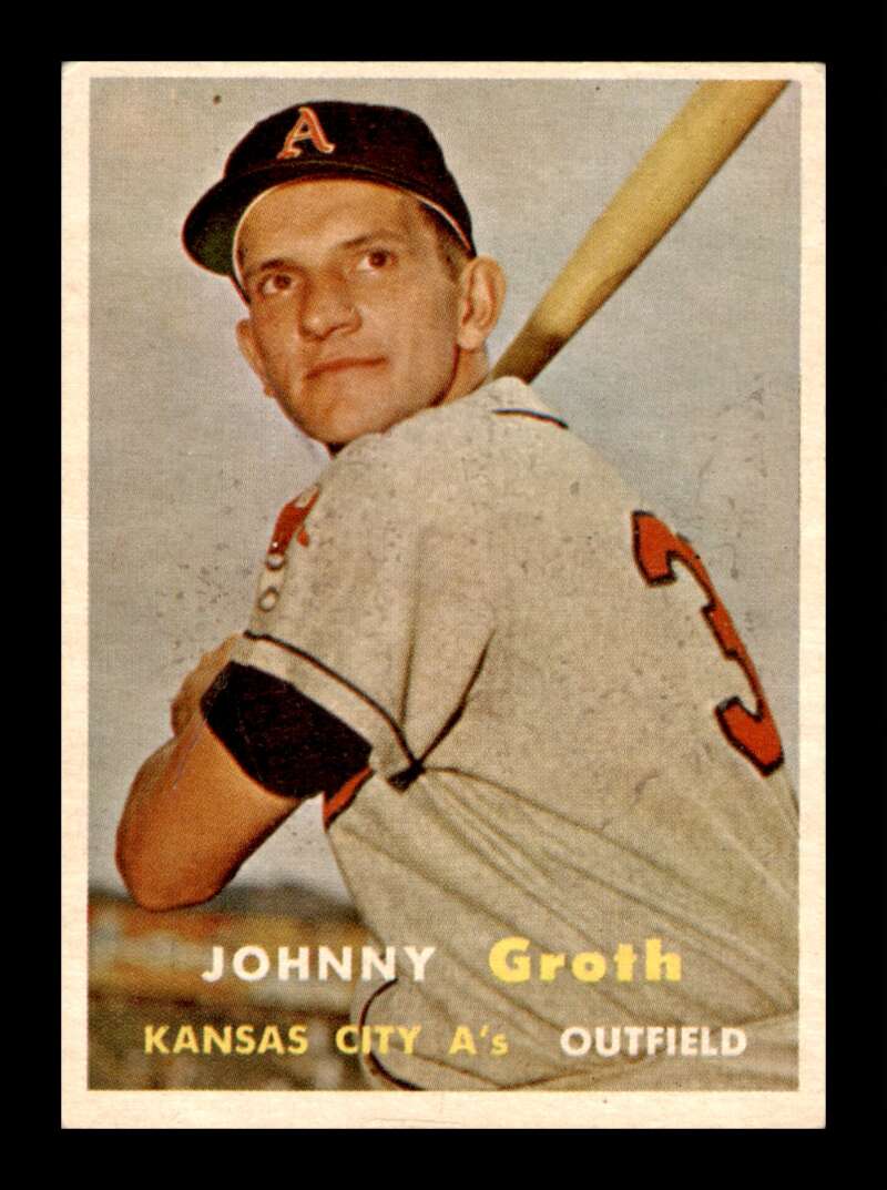 Load image into Gallery viewer, 1957 Topps Johnny Groth #360 Wax Kansas City Athletics  Image 1
