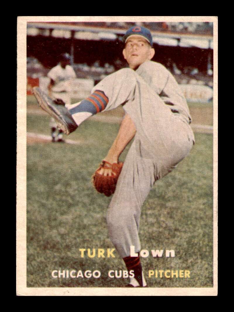 Load image into Gallery viewer, 1957 Topps Turk Lown #247 Chicago Cubs  Image 1
