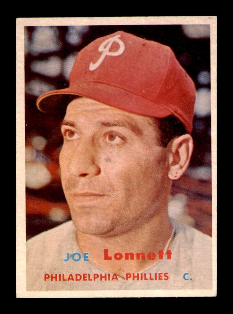 Load image into Gallery viewer, 1957 Topps Joe Lonnett #241 Rookie RC Philadelphia Phillies  Image 1
