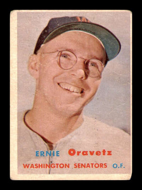 1957 Topps Earnie Oravetz 