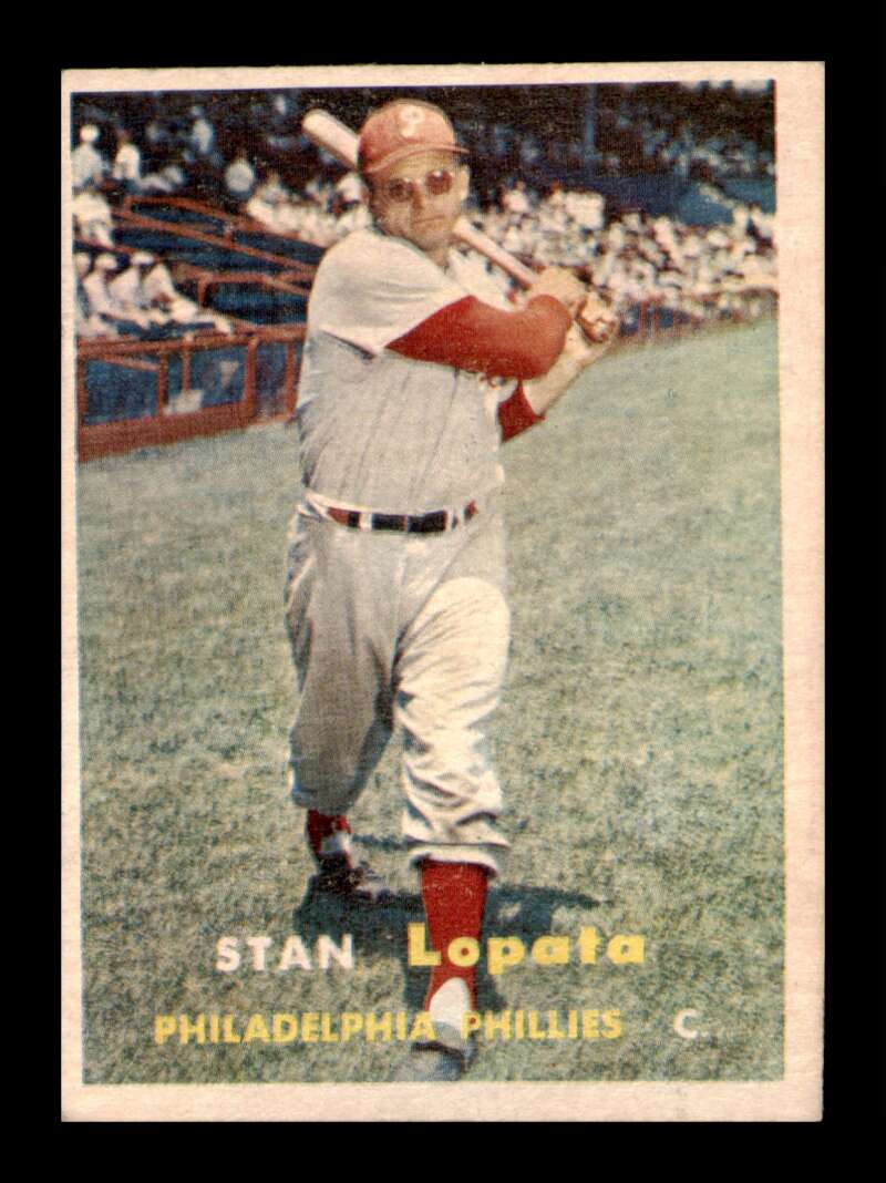 Load image into Gallery viewer, 1957 Topps Stan Lopata #119 Philadelphia Phillies  Image 1
