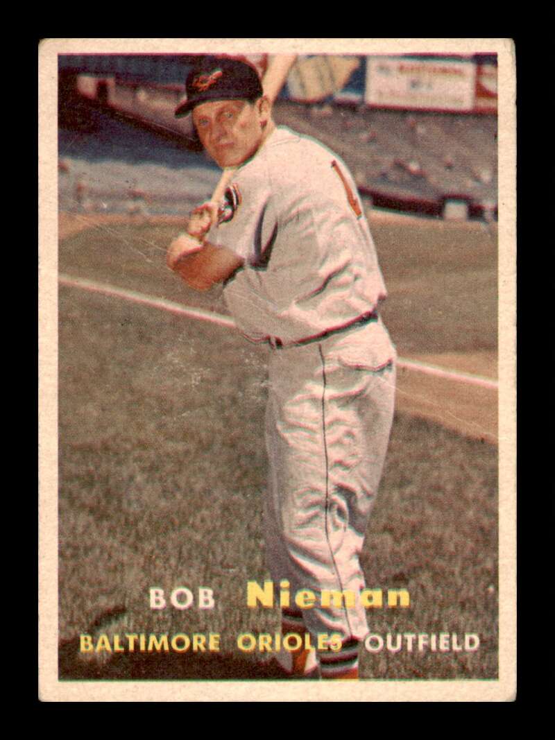 Load image into Gallery viewer, 1957 Topps Bob Nieman #14 Crease Baltimore Orioles  Image 1
