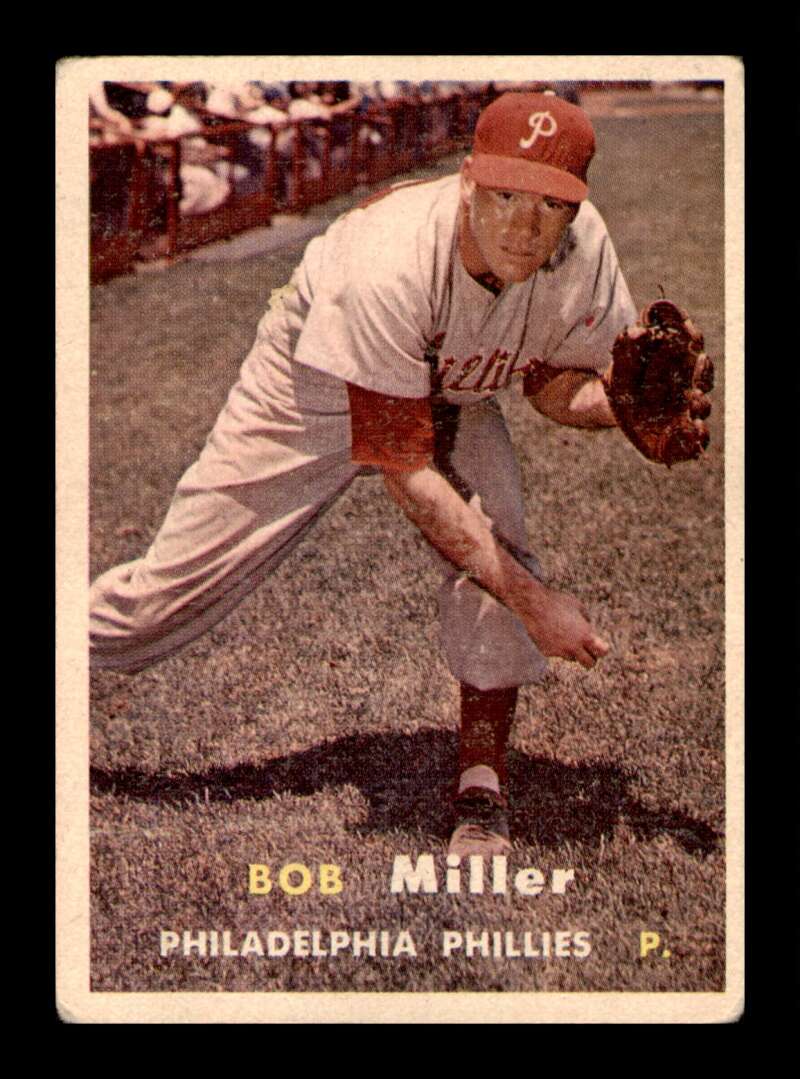 Load image into Gallery viewer, 1957 Topps Bob Miller #46 Philadelphia Phillies  Image 1
