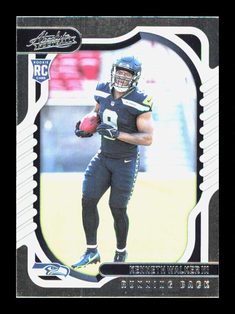 Load image into Gallery viewer, 2022 Panini Absolute Kenneth Walker III #118 Rookie RC Seattle Seahawks  Image 1
