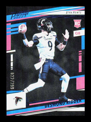 2022 Panini Prestige Xtra Points Blue Desmond Ridder 