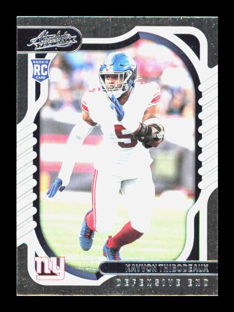 Load image into Gallery viewer, 2022 Panini Absolute Kayvon Thibodeaux #176 Rookie RC New York Giants  Image 1
