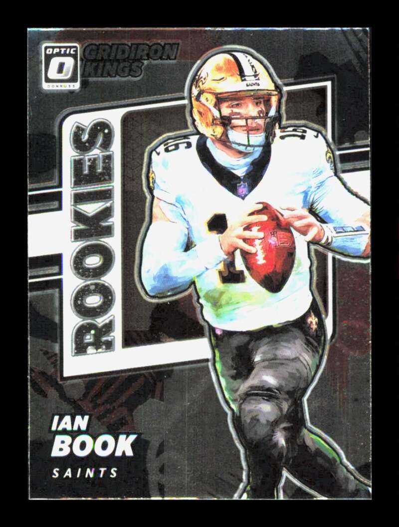 Load image into Gallery viewer, 2021 Donruss Optic Rookie Gridiron Kings Ian Book #RGK-16 Rookie RC New Orleans Saints  Image 1
