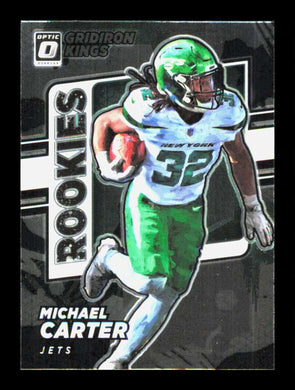 2021 Donruss Optic Rookie Gridiron Kings Michael Carter 