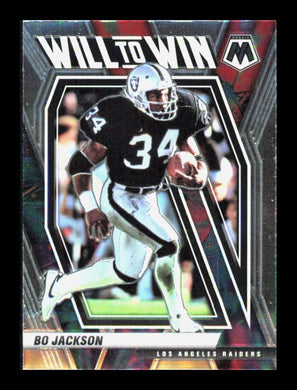 2021 Panini Mosaic WIll To Win Bo Jackson 