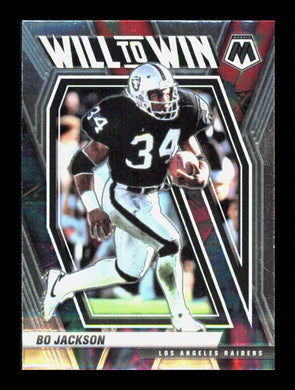 2021 Panini Mosaic WIll To Win Bo Jackson 