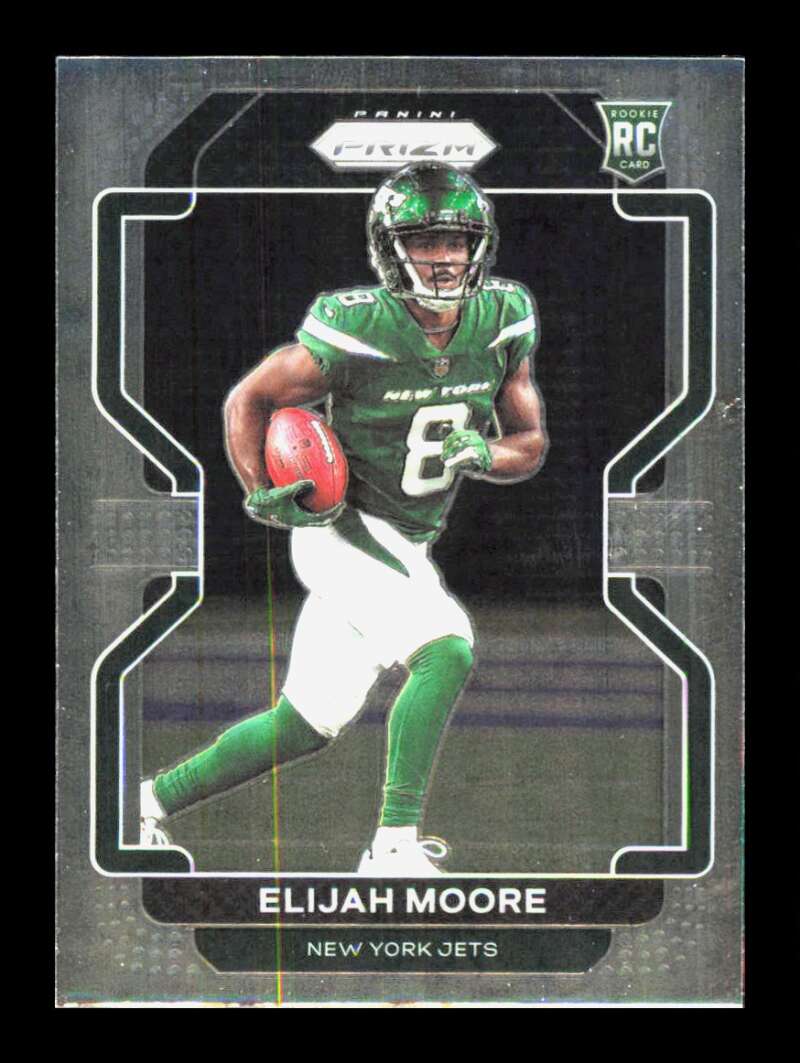 Load image into Gallery viewer, 2021 Panini Prizm Elijah Moore #346 Rookie RC New York Jets  Image 1
