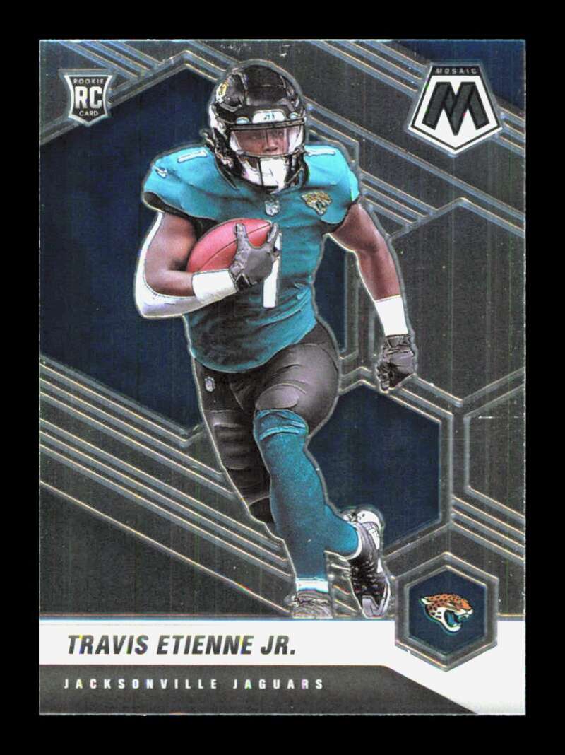 Load image into Gallery viewer, 2021 Panini Mosaic Travis Etienne Jr. #314 Rookie RC Jacksonville Jaguars  Image 1
