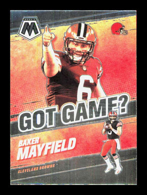 2021 Panini Mosaic Got Game Baker Mayfield 