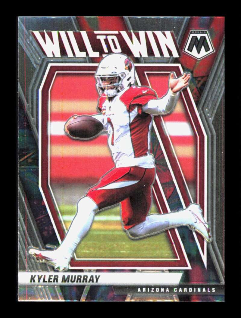 Load image into Gallery viewer, 2021 Panini Mosaic Will To Win Kyler Murray #WW-3 Arizona Cardinals  Image 1
