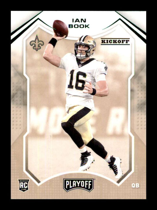 2021 Panini Playoff Kickoff Green Ian Book 