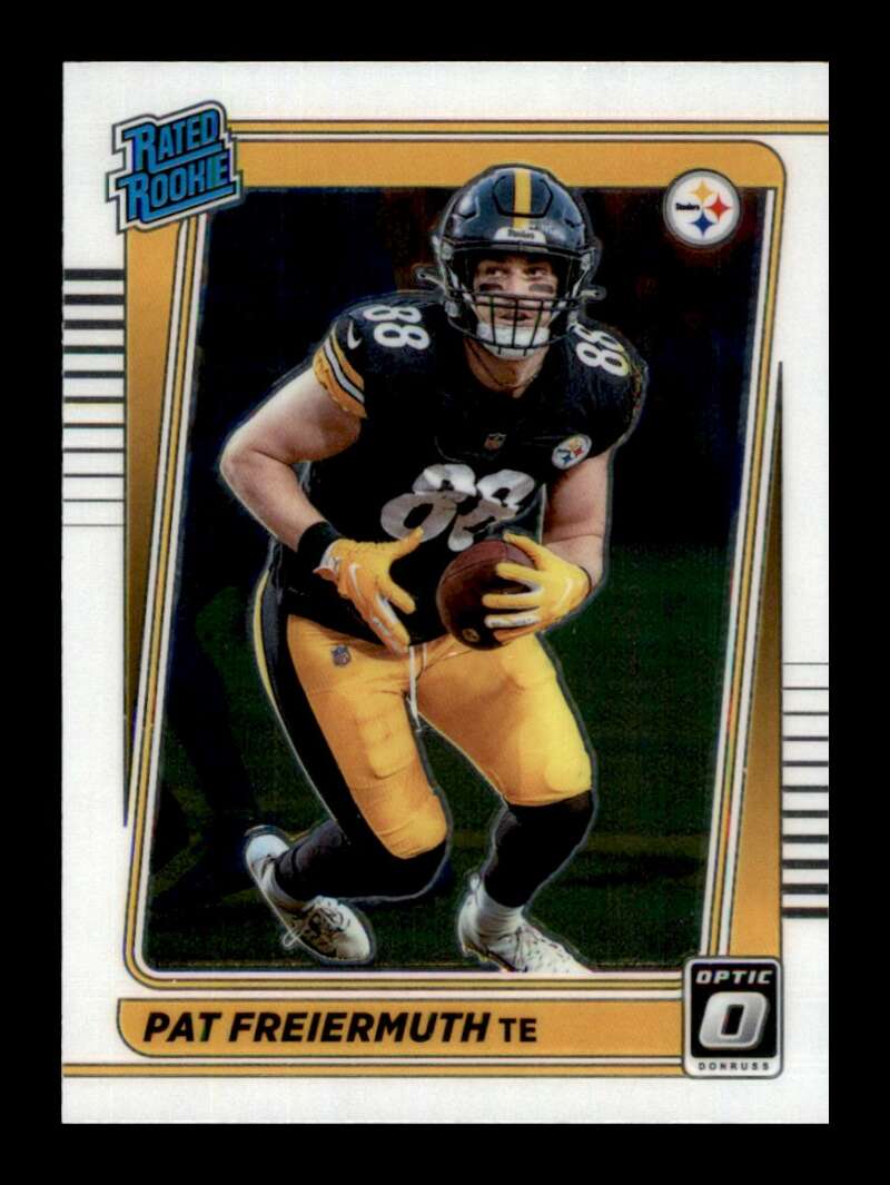 Load image into Gallery viewer, 2021 Donruss Optic Pat Freiermuth #232 Rookie RC Pittsburgh Steelers  Image 1
