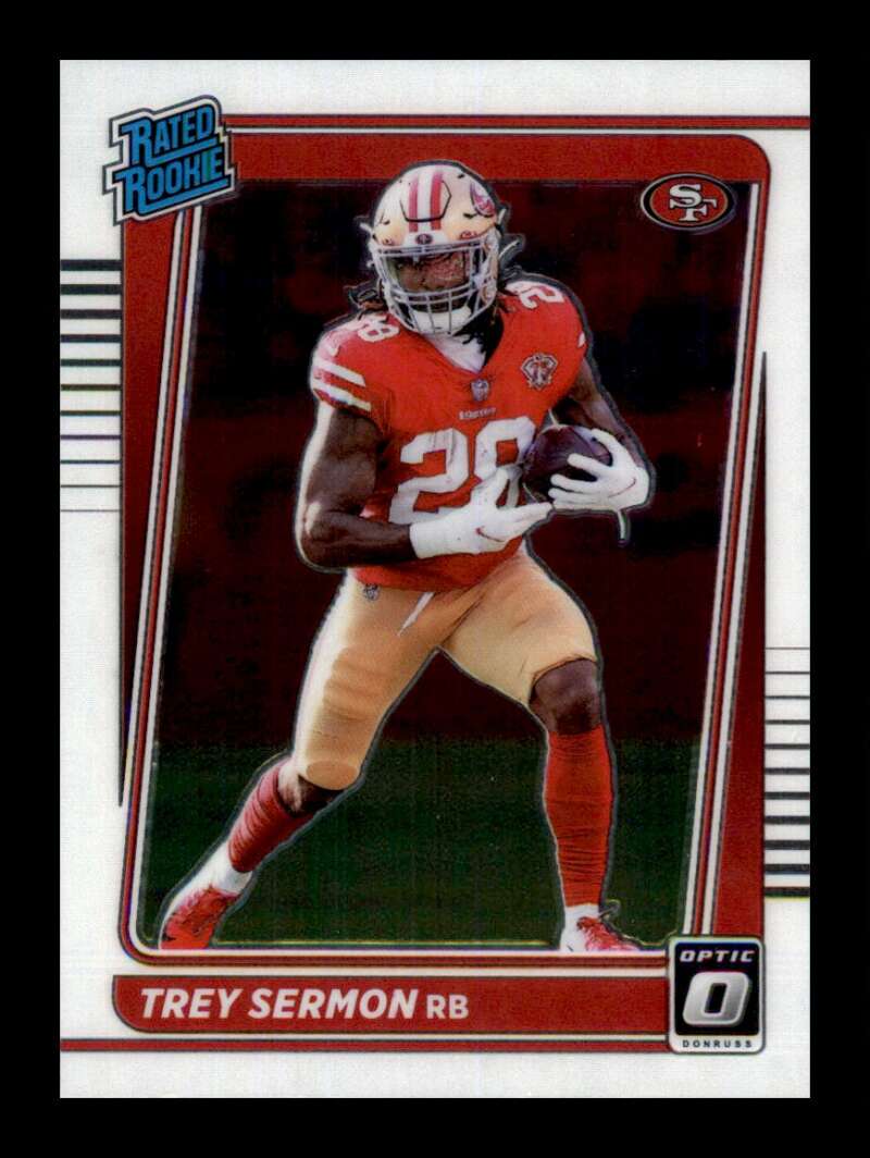 Load image into Gallery viewer, 2021 Donruss Optic Trey Sermon #224 Rookie RC San Francisco 49ers  Image 1
