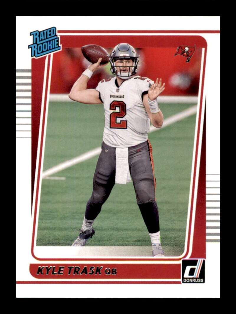 Load image into Gallery viewer, 2021 Donruss Kyle Trask #257 Rookie RC Tampa Bay Buccaneers  Image 1
