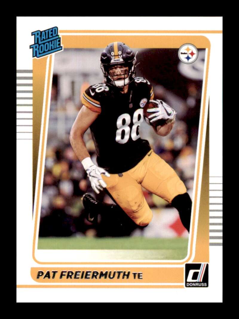 Load image into Gallery viewer, 2021 Donruss Pat Freiermuth #281 Rookie RC Pittsburgh Steelers  Image 1
