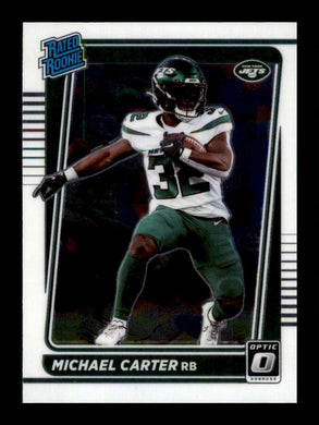 2021 Donruss Optic Michael Carter 