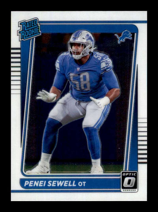 2021 Donruss Optic Penei Sewell 