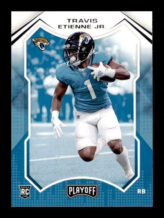 Travis Etienne Jr. - Jacksonville Jaguars - 2021 Playoff Football - RC -  #212