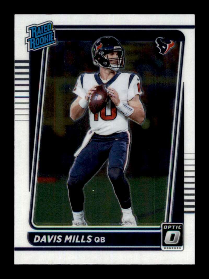 Load image into Gallery viewer, 2021 Donruss Optic Davis Mills #222 Rookie RC Houston Texans  Image 1
