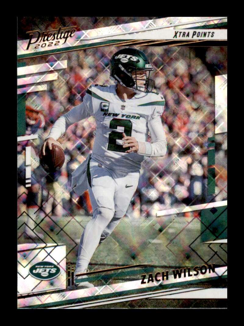 Load image into Gallery viewer, 2022 Panini Prestige Xtra Points Diamond Zach Wilson #225 New York Jets  Image 1
