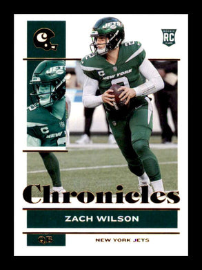 2021 Panini Chronicles Bronze Zach Wilson 