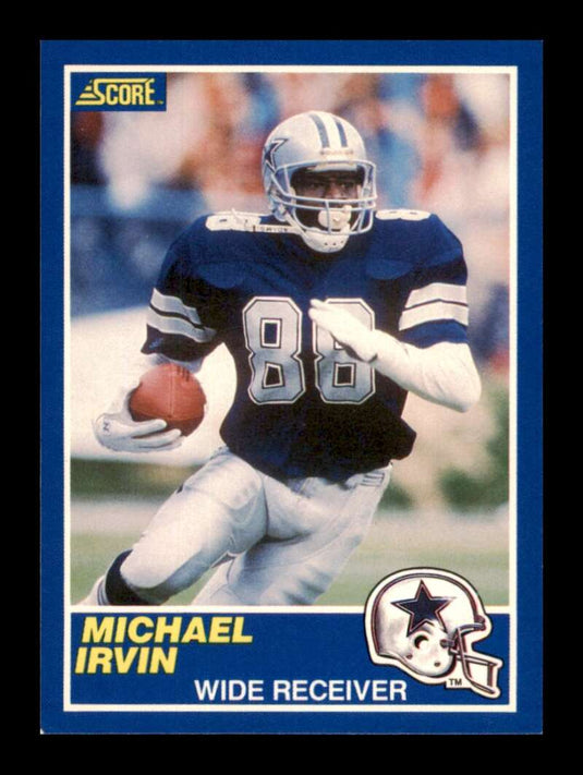 1989 Score Michael Irvin