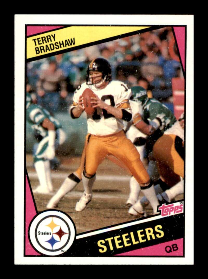 Load image into Gallery viewer, 1984 Topps Terry Bradshaw #162 NM Pittsburgh Steelers  Image 1
