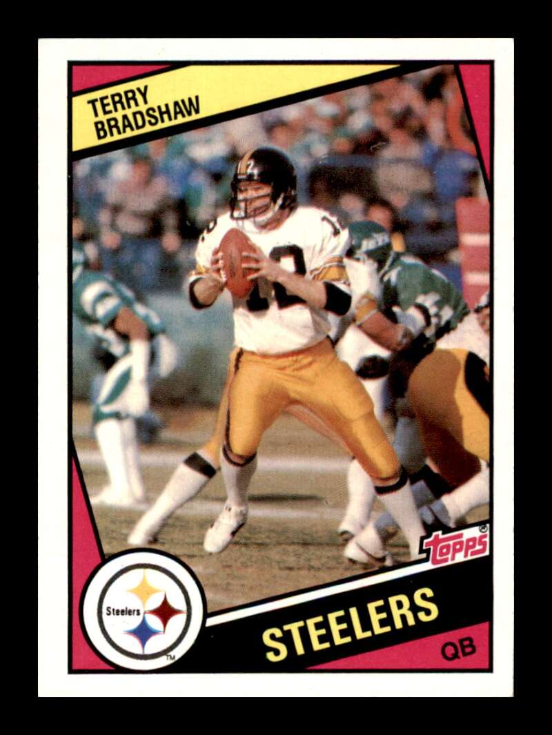 Load image into Gallery viewer, 1984 Topps Terry Bradshaw #162 NM Pittsburgh Steelers  Image 1
