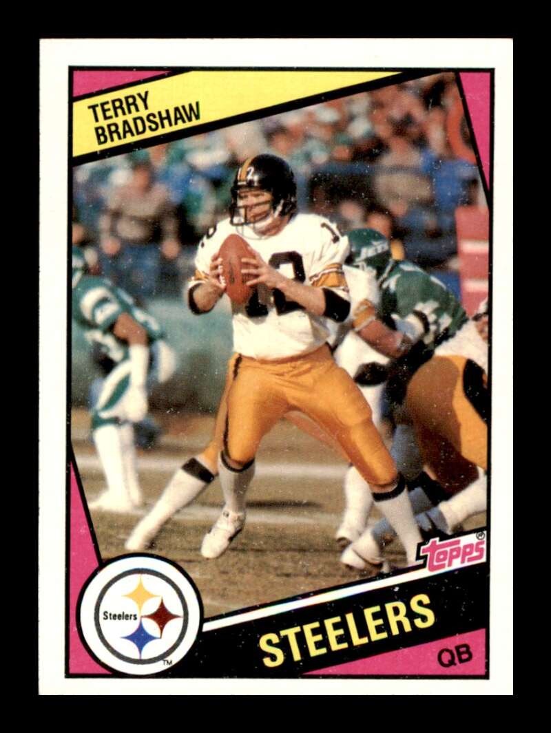 Load image into Gallery viewer, 1984 Topps Terry Bradshaw #162 NM Pittsburgh Steelers  Image 1
