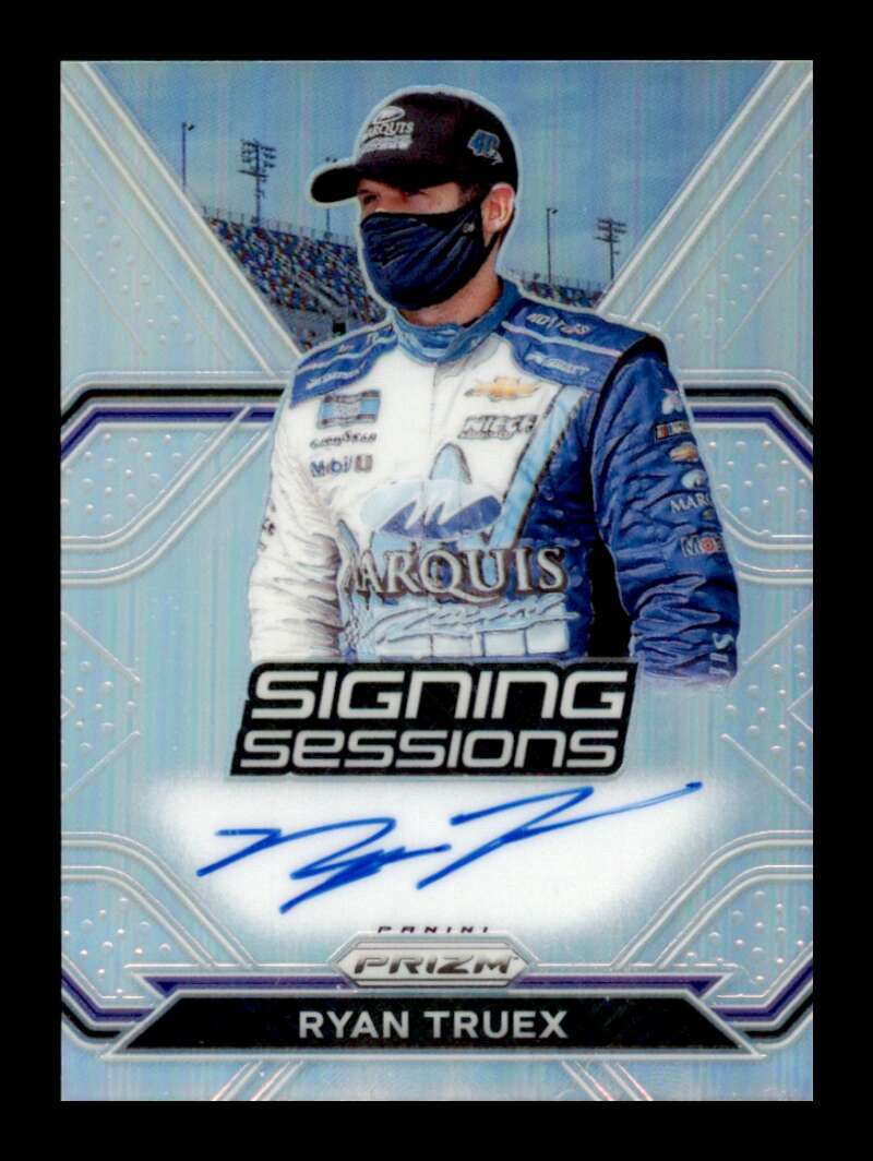 Load image into Gallery viewer, 2021 Panini Prizm Nascar Signing Sessions Silver Prizm Ryan Truex #S-RT Auto Autograpgh  Image 1
