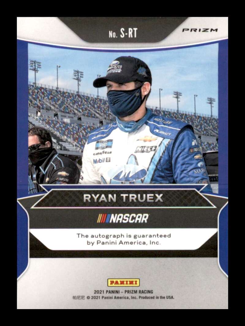 Load image into Gallery viewer, 2021 Panini Prizm Nascar Signing Sessions Silver Prizm Ryan Truex #S-RT Auto Autograpgh  Image 2
