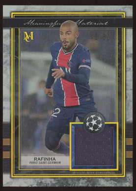 2020-21 Topps Museum Collection UEFA Meaningful Material Gold Rafinha 