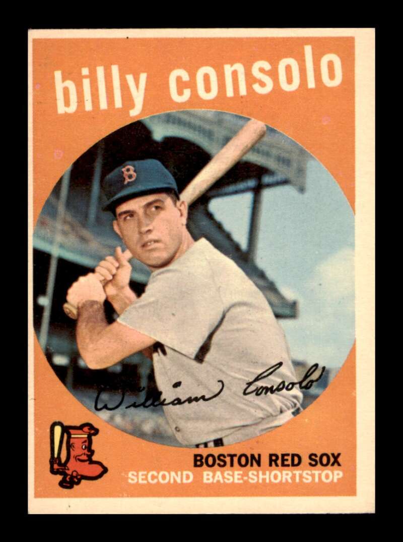 Load image into Gallery viewer, 1959 Topps Billy Consolo #112 NM Boston Red Sox  Image 1
