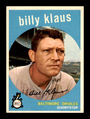 1959 Topps Billy Klaus 