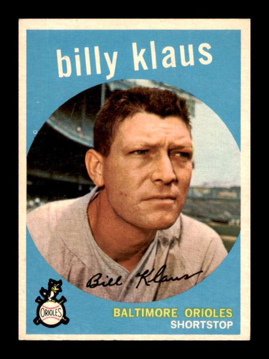 1959 Topps Billy Klaus